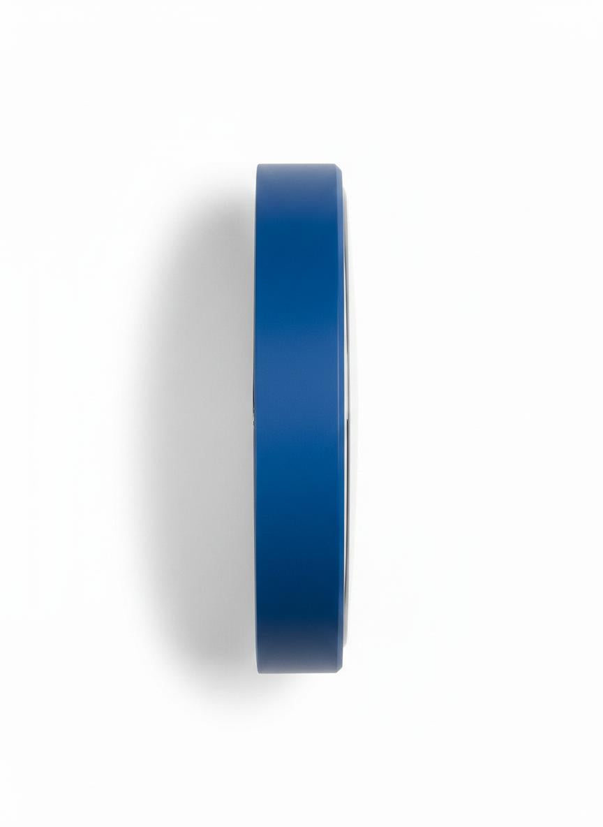 Blue Modern Wall Clock