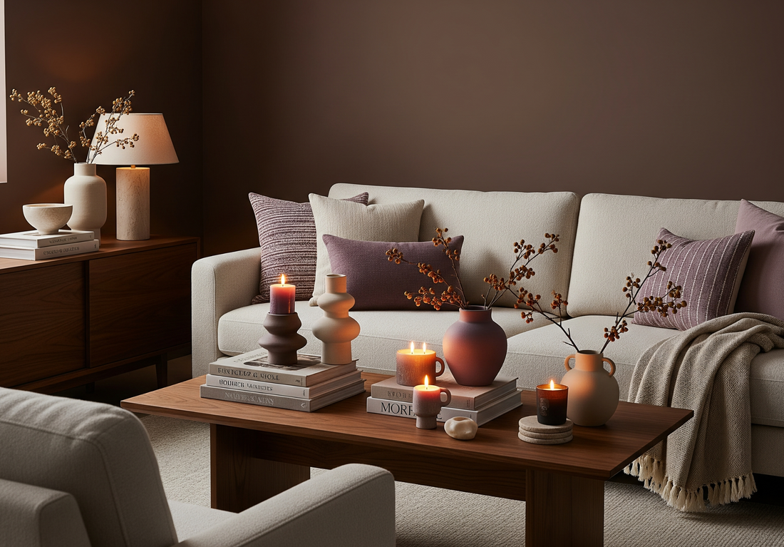 How Layered Decor Creates a Cozy Living Room
