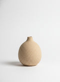 Beige Textured Bud Vase - Beige