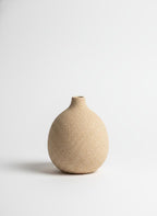 Beige Textured Bud Vase - Beige
