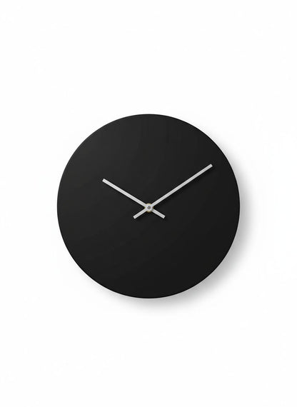 Black Minimalist Wall Clock