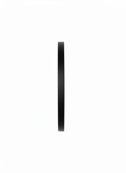 Black Round Wall Mirror
