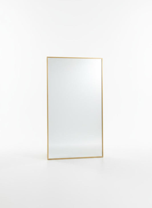 Gold Rectangular Mirror