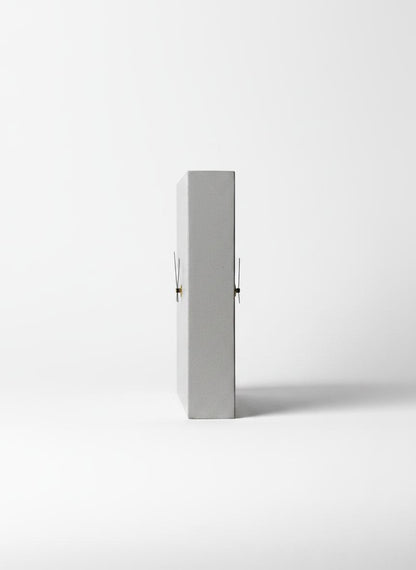 Gray Concrete Clock