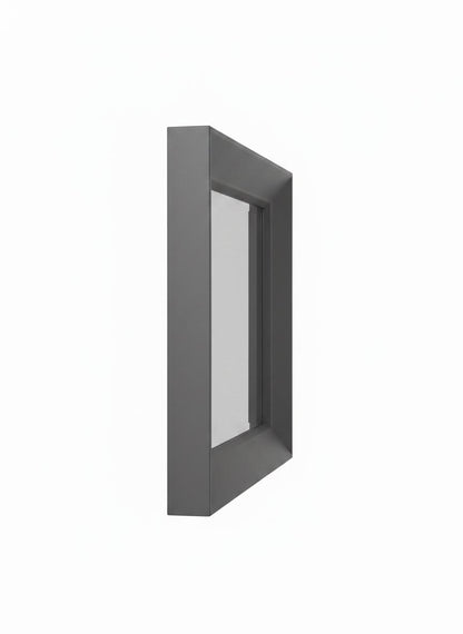 Gray Square Vanity Mirror
