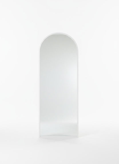 White Arched Mirror